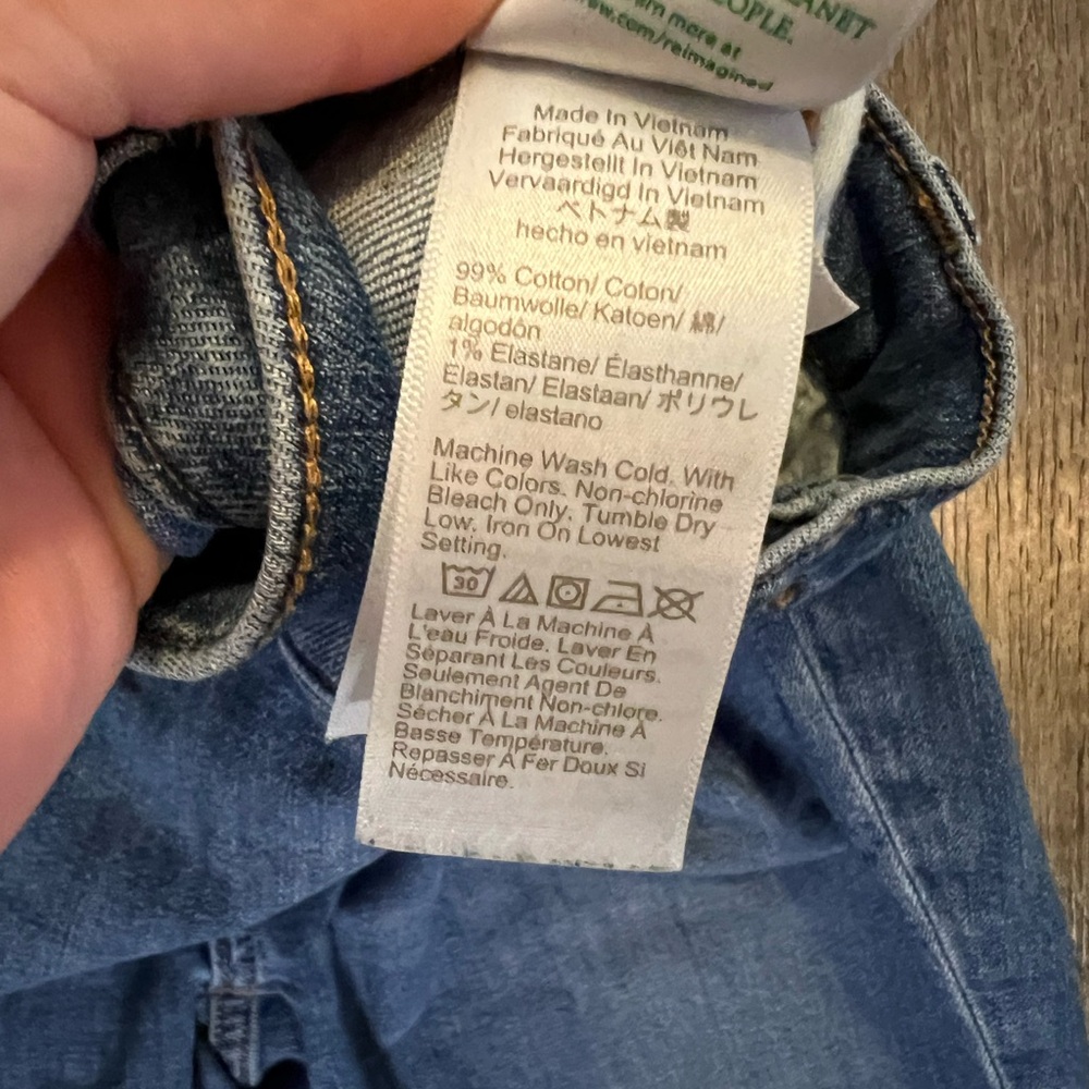 J.Crew Factory Mid-rise flare crop jean in all-day stretch - Picture 7 of 9